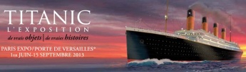 Découvrez l'exposition Titanic à Paris