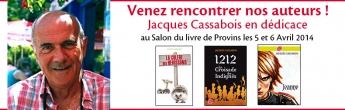 Jacques Cassabois en dédicace au Salon du Livre de Provins !