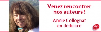 Annie Collognat-Barès en dédicace !